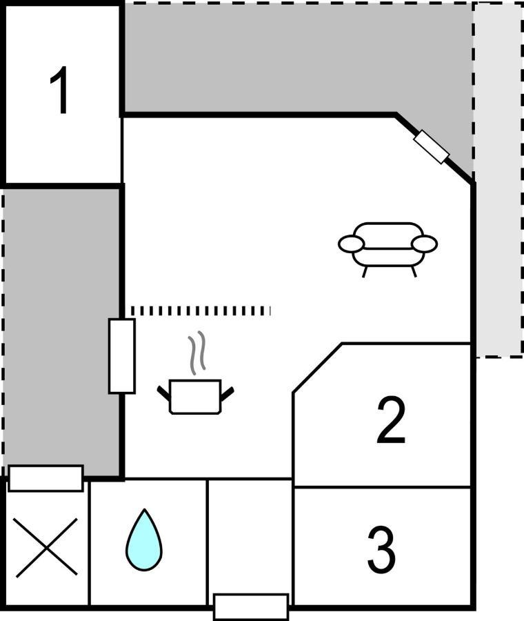 3 Bedroom Cozy Home In Fårvang 外观 照片
